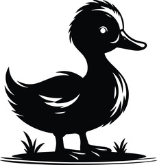 Duck Royalty Vector and illustration.