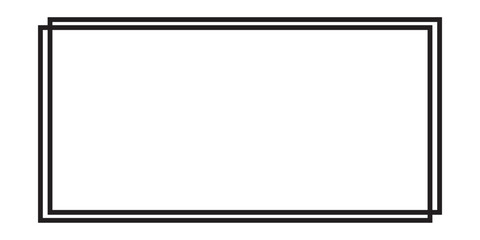 Certificate line frame border. Isolated on a white background. vector illustration. eps10