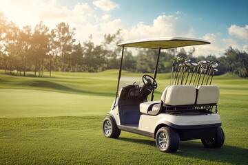 Golf Cart with Premium Club