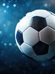 Fototapeta premium Soccer Ball in Flight