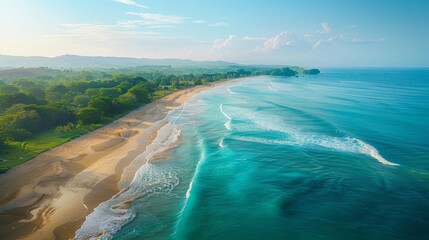 3D visualization of coronavirus particles in a biological environment, showing detailed virus structure