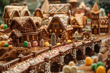 3D visualization of coronavirus particles in a biological environment, showing detailed virus structure