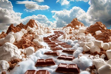 3D visualization of coronavirus particles in a biological environment, showing detailed virus structure