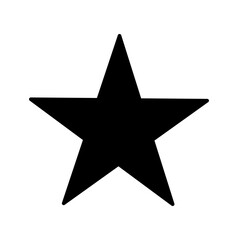 Fototapeta premium Black star - Vector icon star Icon Vector / star icon / star- Vector icon on white background.