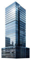 Fototapeta premium Modern glass skyscraper building