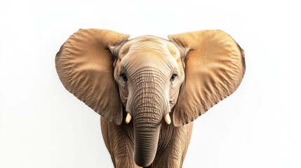 Fototapeta premium Close-up Portrait of an Elephant