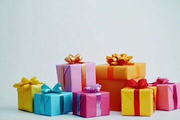 Obraz premium Gift Boxes with Bows