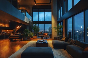 Modern Luxury Apartment With City View
