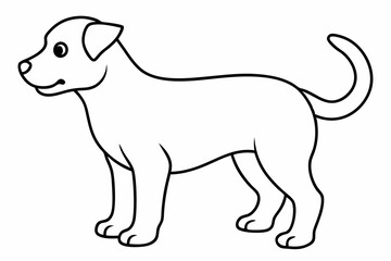 illustration of a puppy