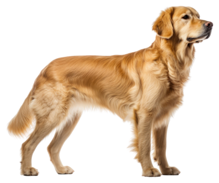 PNG Golden retriever dog animal canine.