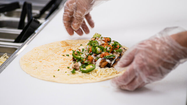 Making Burrito 