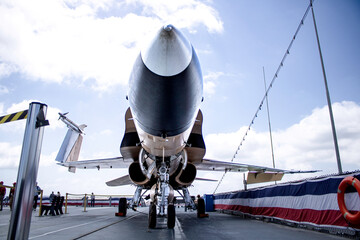 Avión en exhibición