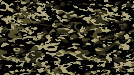 
vector army camouflage background, modern forest texture, military design