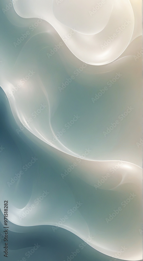 Poster abstract blue background