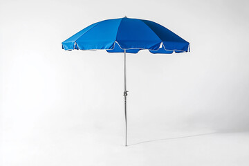 Fototapeta premium Photograph of a beach umbrella with a pole