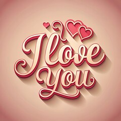 Vintage style for love lettering concept