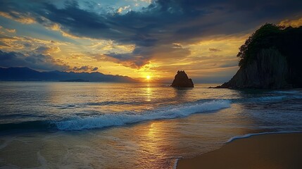 Fototapeta premium another rocky outcropping