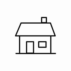 house real estate property icon sign vector