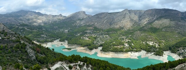 Embalse de Guadalest, Costa Blanca, provincia de Alicante, Comunidad Valenciana, Espa&ntilde;a.