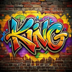 King editable text effect in golden color