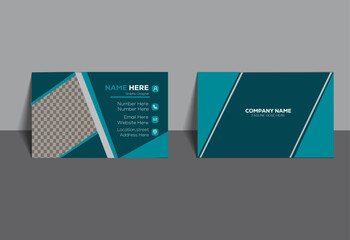 Clean and simple Modern business card design