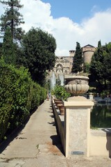Villa D'Este, Tivoli, Lazio, Italy.