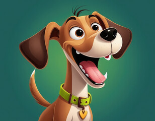 dog with bone adorable cartoon style 3d realistic cartoons 3d render 3d illustration