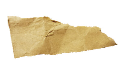 tattered torn scrap of old paper, creased crumpled paper texture