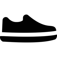 Simple vector icon sneaker