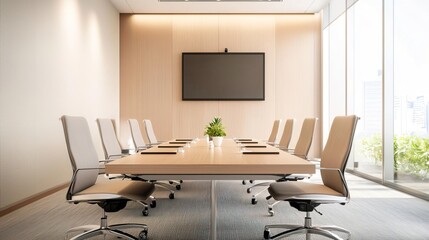 a conference room with multicultural team dynamics and African cultural elements.