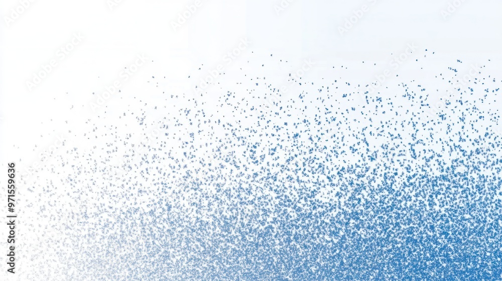Poster soft blue and white gradient background with a textured appearance creating a calming atmosphere