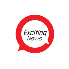 exciting news	