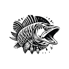 Arowana fish in bohemian