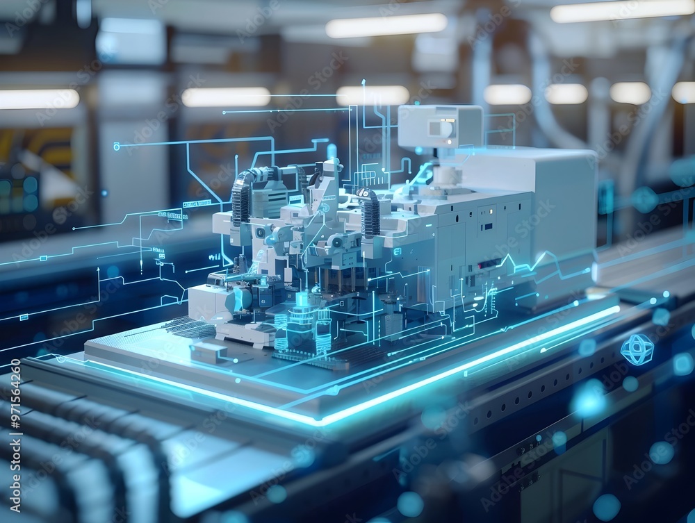 Poster innovative digital twin system powering efficient and automated manufacturing