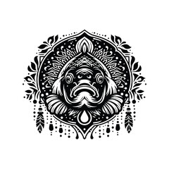 carp fish in bohemian