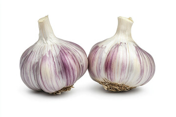 Obraz premium garlic isolated on white background