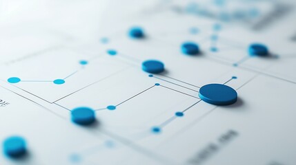 Minimalistic Data Flowchart Design