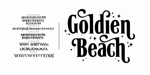 Elegant Modern alphabet letters font logo. Typography luxury classic lettering serif fonts wedding vintage retro ,design for fashion,beauty shop and brand . vector illustration