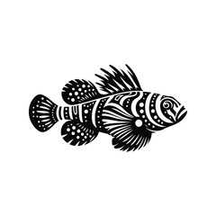 Fototapeta premium Mandarinfish in bohemian