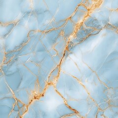 light blue marble with gold veins, creating an elegant and luxurious texture for wall cladding
