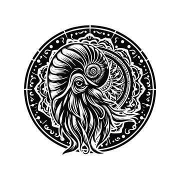 recommend clip art: nautilus in bohemian