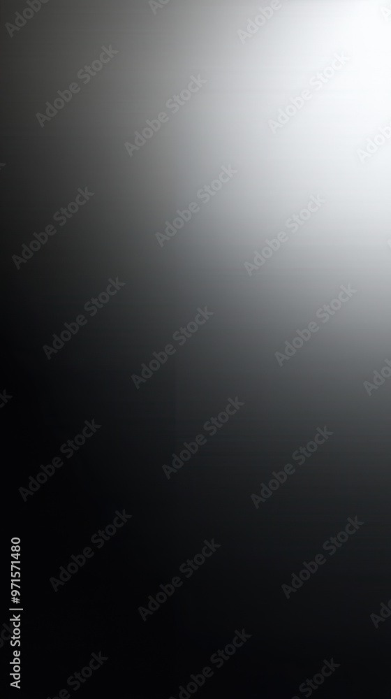 Aufkleber a smooth monochromatic gradient background fading from charcoal to light gray creates serene atmosph