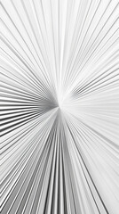 Obraz premium Minimalist radial pattern of subtle gray and white tones creates depth