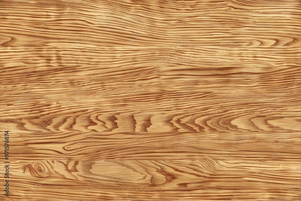 Poster wooden oak surface showcasing natural grain patterns and textures. the light-colored wood features a