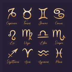 Artistic and creative representation of zodiac sign symbols designed specifically for astrology enthusiasts. astrological signs, celestial objects, astrology, mystical, space, predict the future