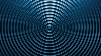 Abstract art shows a circle. The backdrop is round and colorful.