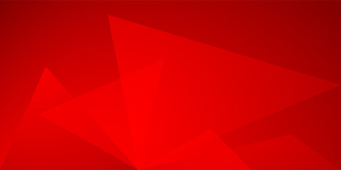 Obraz premium Abstract Red triangle shape vector background for corporate concept, template, poster, brochure, website, flyer design. Vector illustration