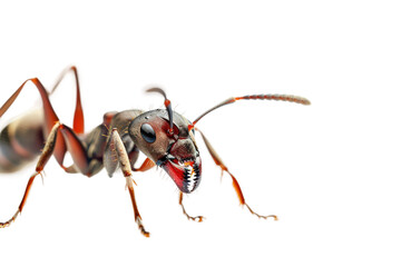 High Definition Image of Bullet Ant Paraponera Clavata Set Against Transparent Background Showing Clear Features and Detailed Body Suitable for Print Media and Digital Applications