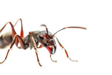 High Definition Image of Bullet Ant Paraponera Clavata Set Against Transparent Background Showing Clear Features and Detailed Body Suitable for Print Media and Digital Applications