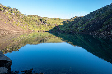 Kerid Crater Iceland Summer